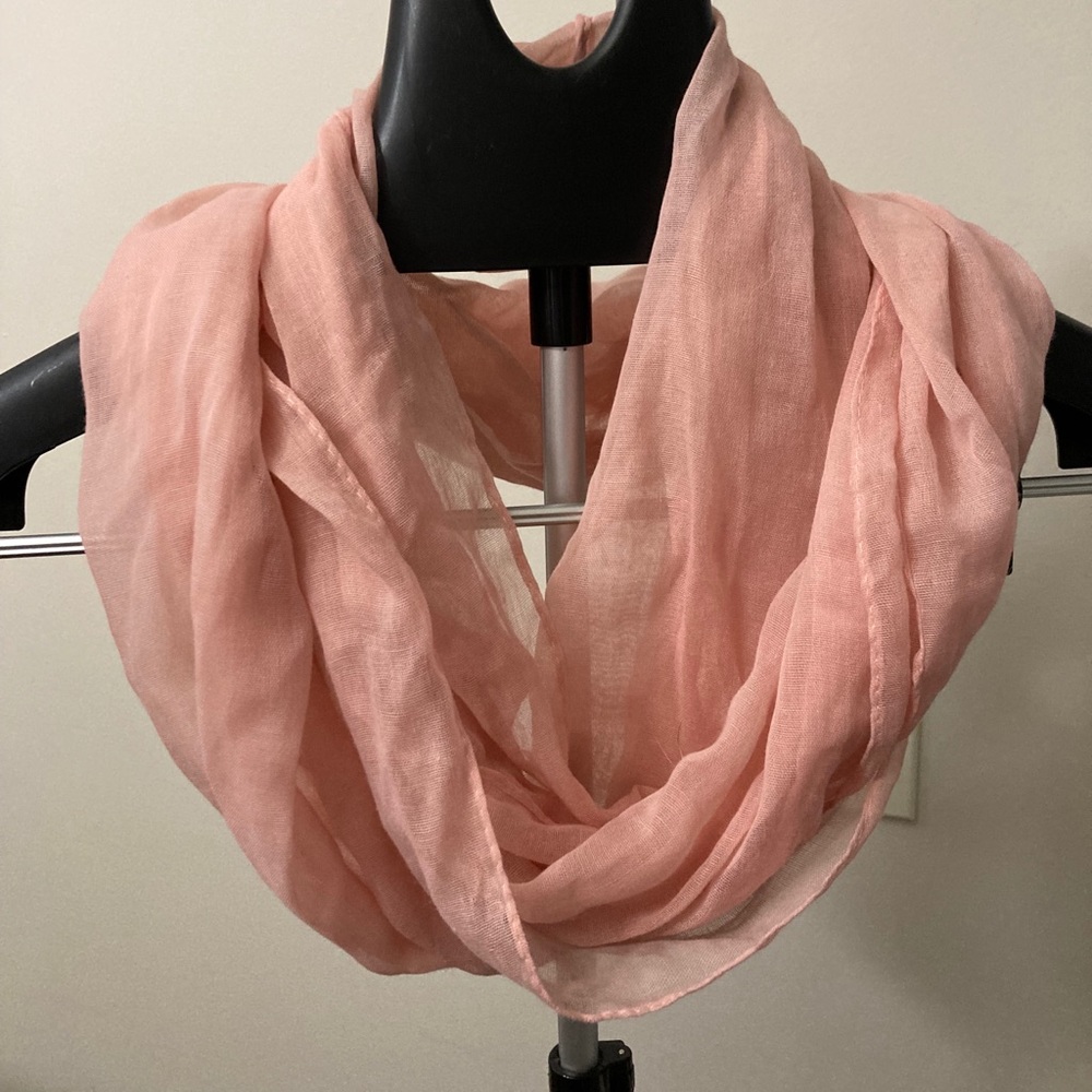 Pink scarf